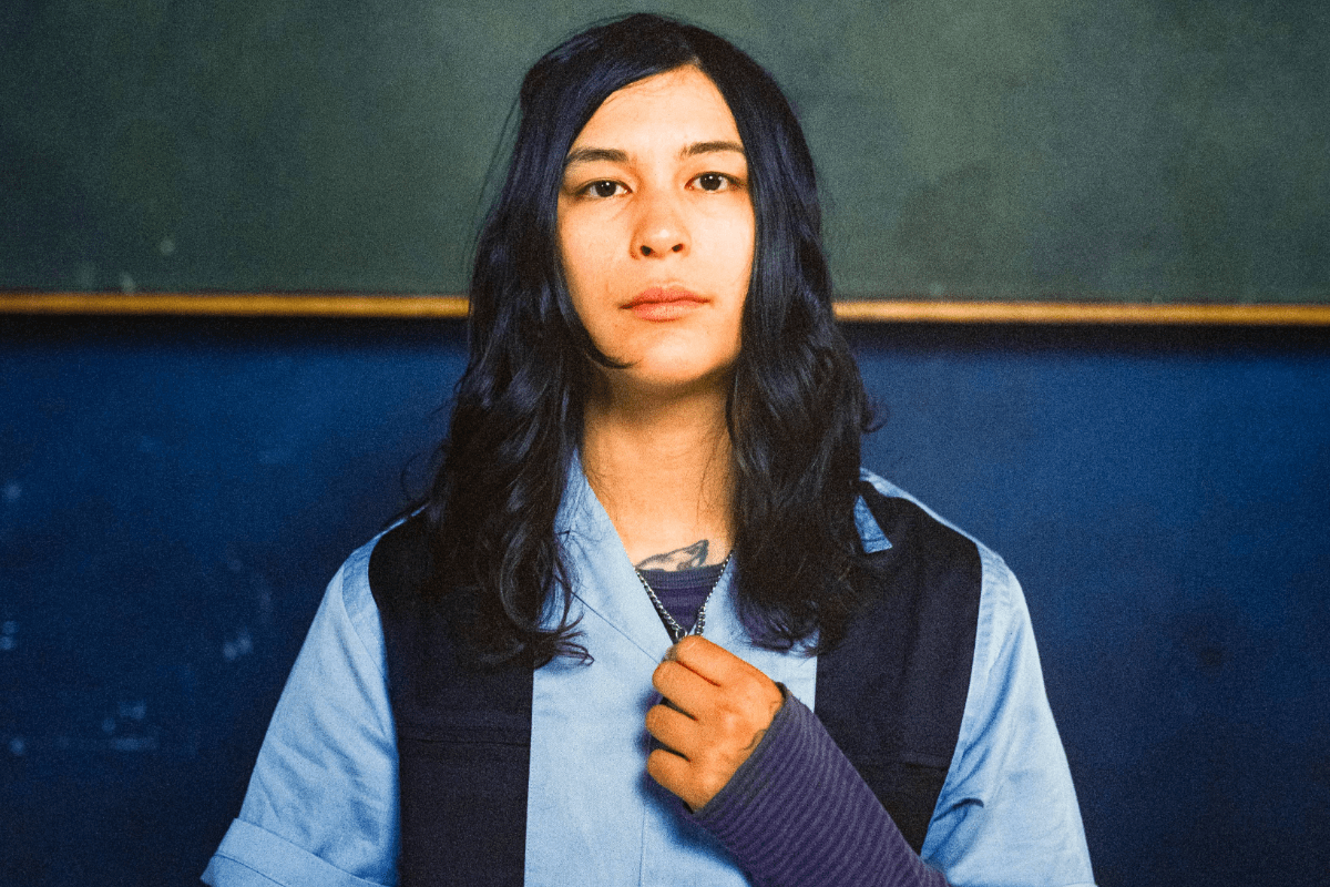 A woman posing for a picture